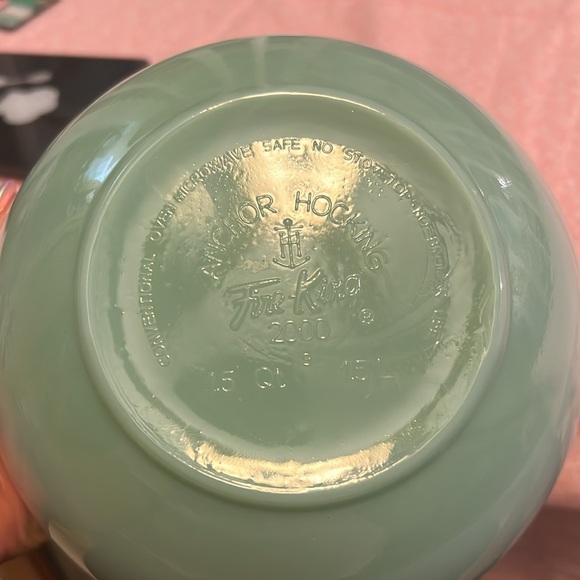 Fire King Jade-ite 2000 - Picture 3 of 3